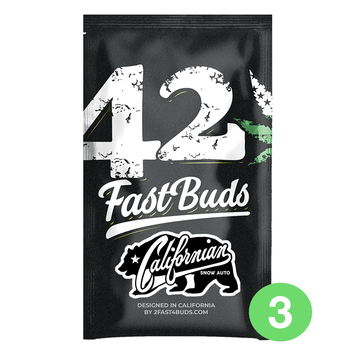 Fast Buds Californian Snow | Automatik | 3 Samen - Grüner Daumen