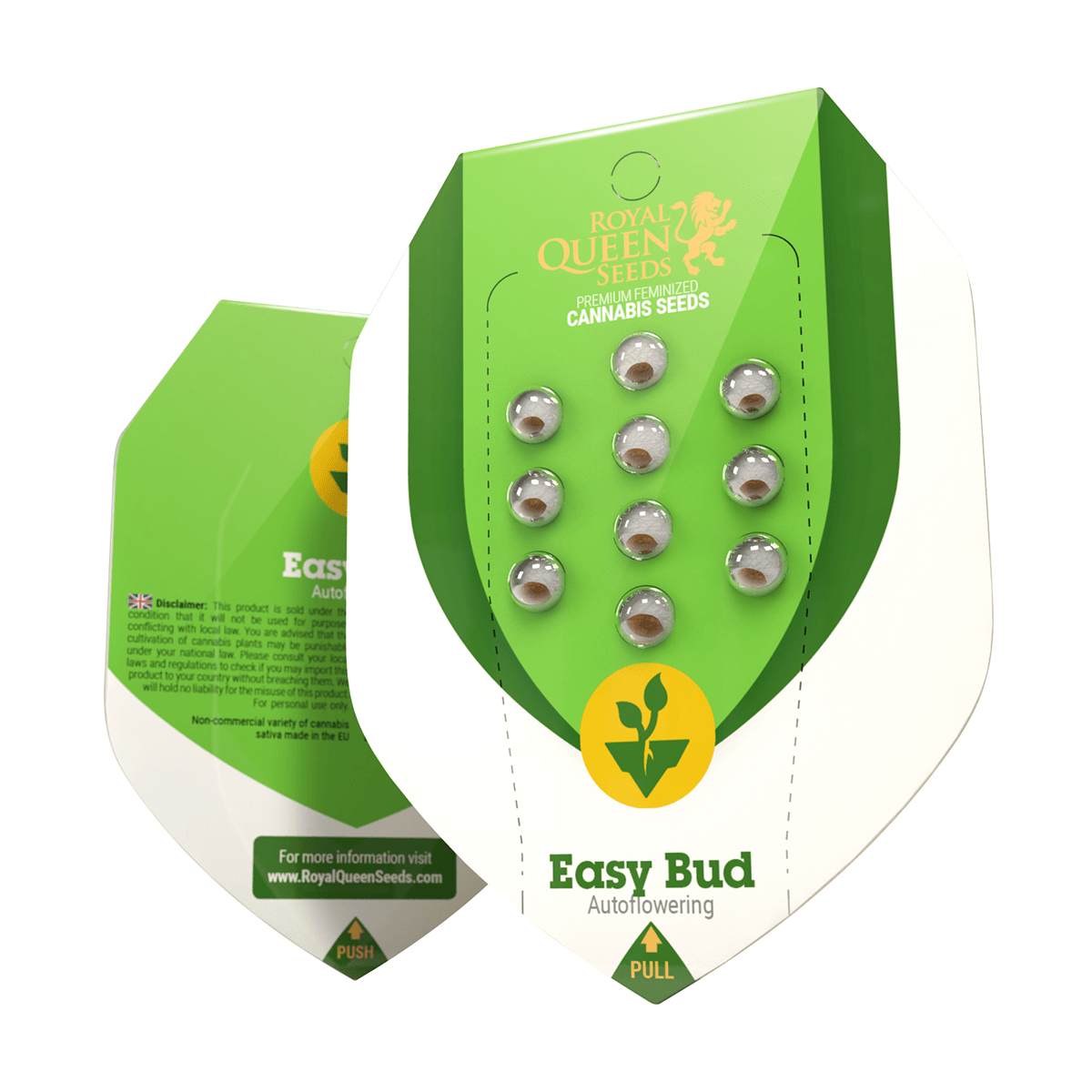 Royal Queen Easy Bud | Automatik | 5 Samen - Grüner Daumen